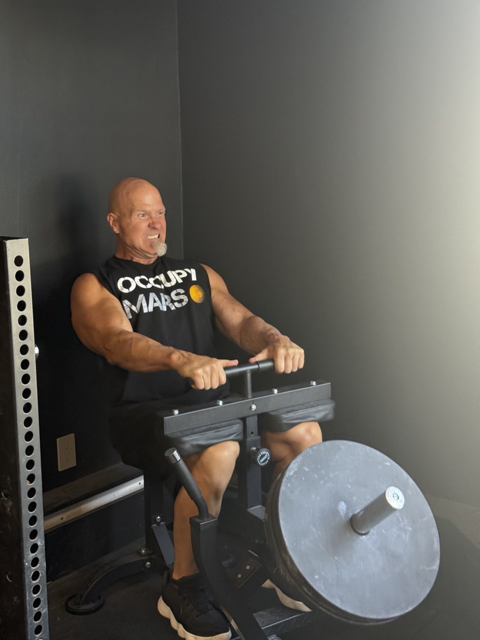 Athlete training at Titans Gym